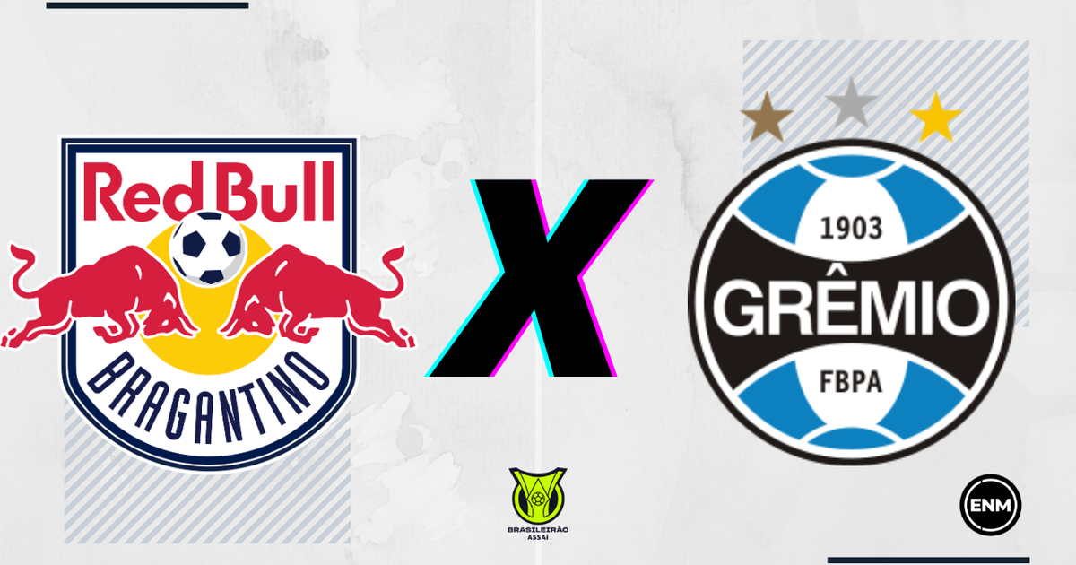 Red Bull Bragantino x Grêmio: Escalações, desfalques, retrospecto e onde assistir.