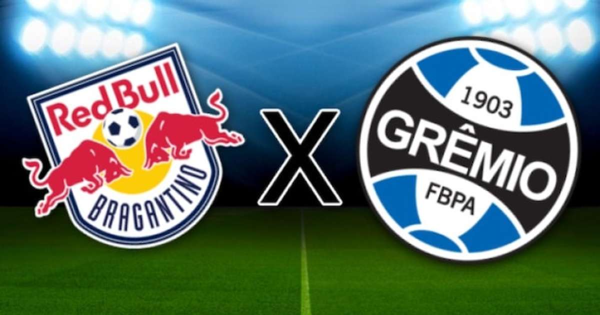 Transmissão ao Vivo: Red Bull Bragantino x Grêmio pelo Brasileirão.