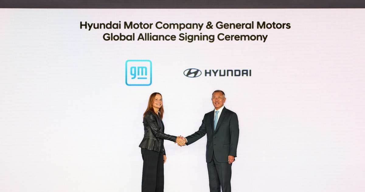 GM e Hyundai fecham acordo para fazer carros em conjunto