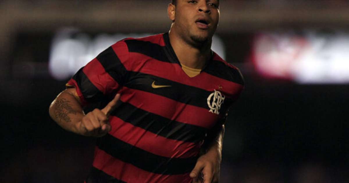 Adriano Imperador anuncia amistoso de despedida entre Flamengo e Inter de Milão