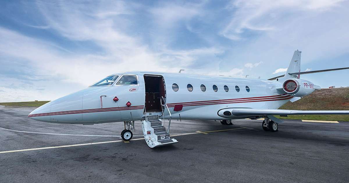 Jato executivo vai a leilão por R$ 26 milhões