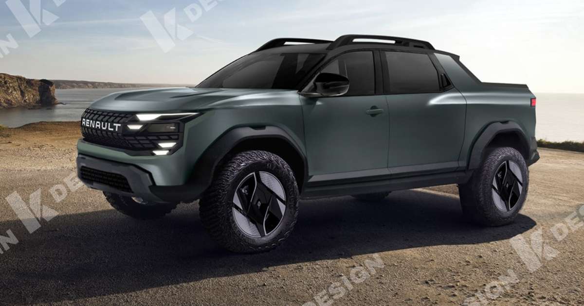Nova picape da Renault terá versões 4x4 com motor 1.3 turbo flex no Brasil