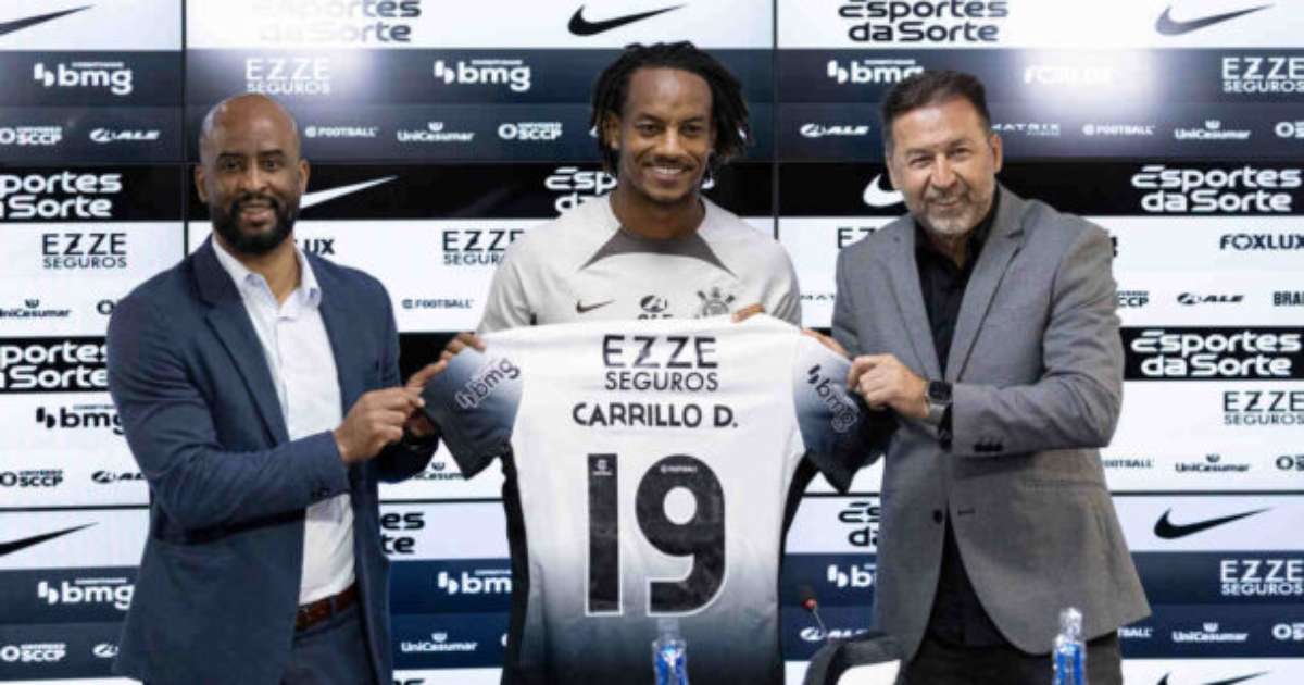 Carrillo chega ao Corinthians com foco em títulos e história de sucesso