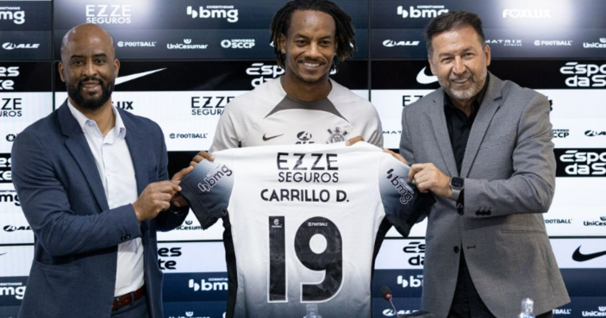 André Carrillo é oficialmente apresentado e destaca exigências do novo clube.