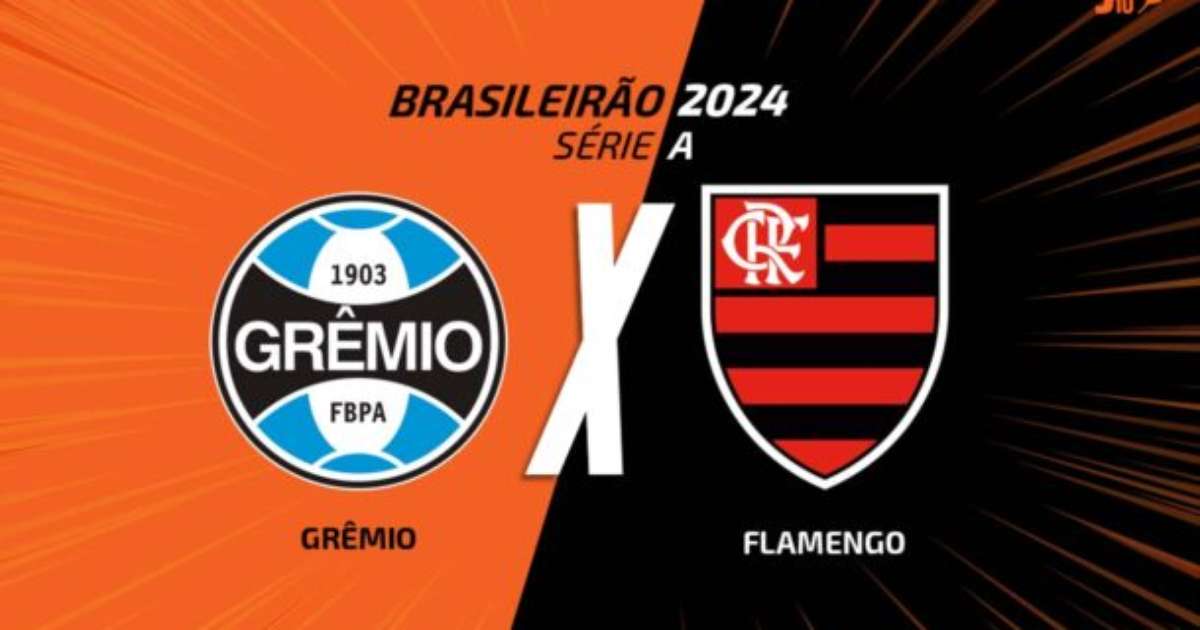 Grêmio e Flamengo disputam partida decisiva com transmissão ao vivo às 17h.