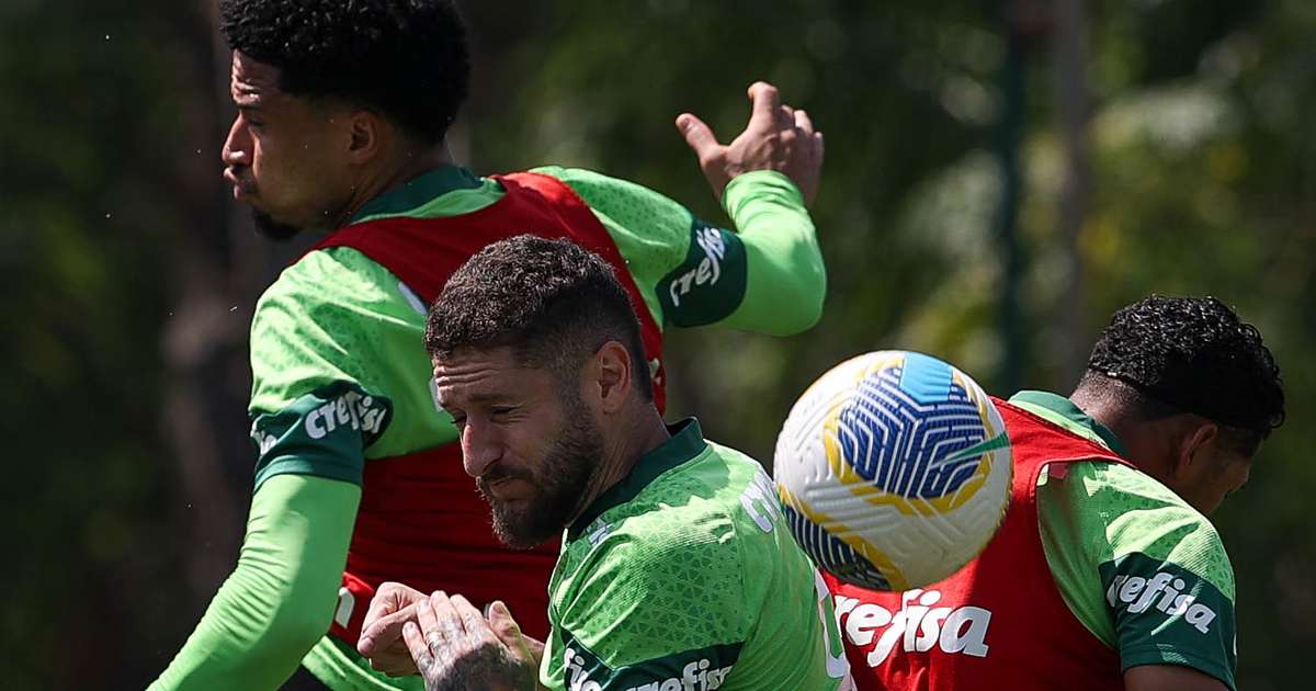 Palmeiras se prepara para enfrentar o Galo no sábado no Brasileirão.