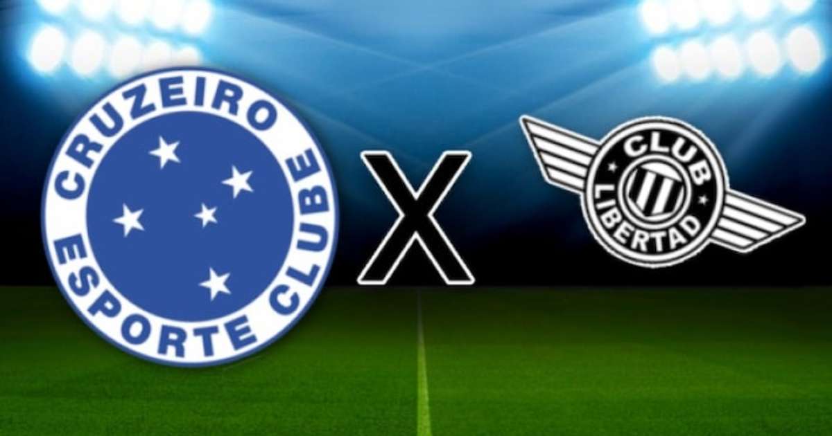 Cruzeiro x Libertad na Sul-Americana: transmissão, horário e escalação confirmados.