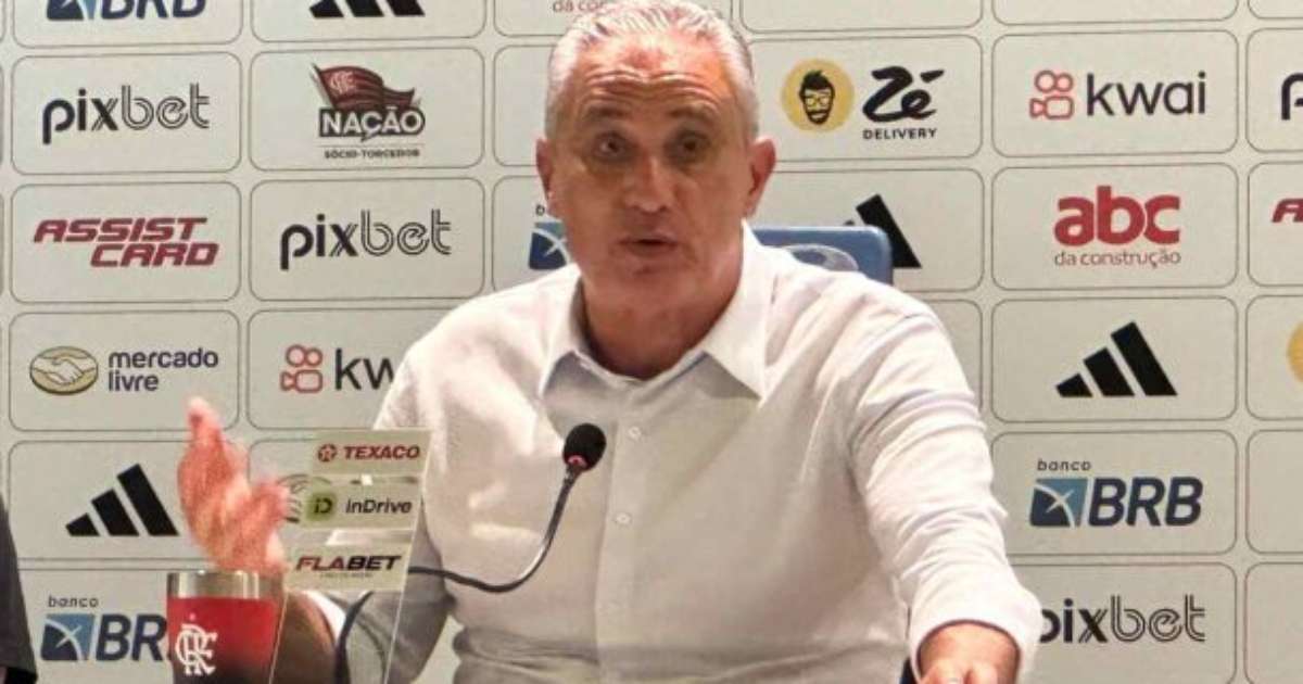 Tite, técnico do Flamengo, é questionado sobre promessa não cumprida