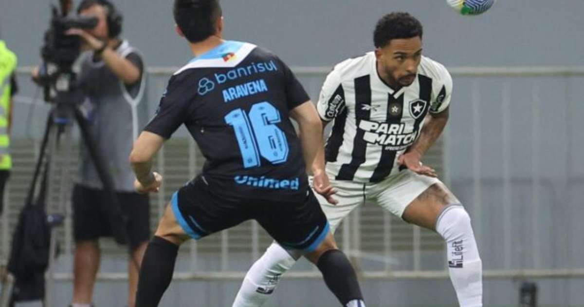 Botafogo e Gremio empatam no Mané Garrincha