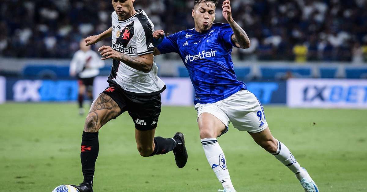 Cruzeiro empata com o Vasco no Mineirão pela rodada do Brasileirão