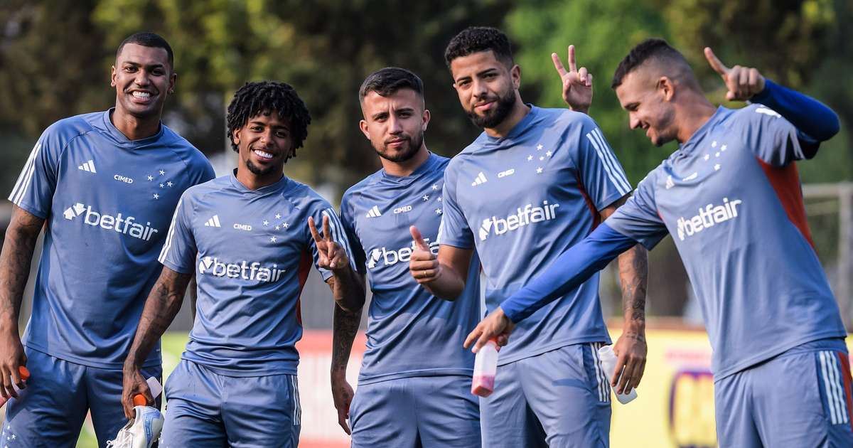 Cruzeiro se prepara para enfrentar o Fluminense pelo Brasileirão