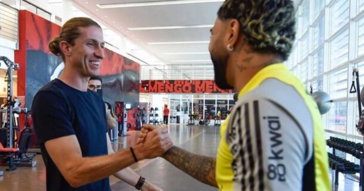 Filipe luis confiante em recuperação do Gabigol no Flamengo