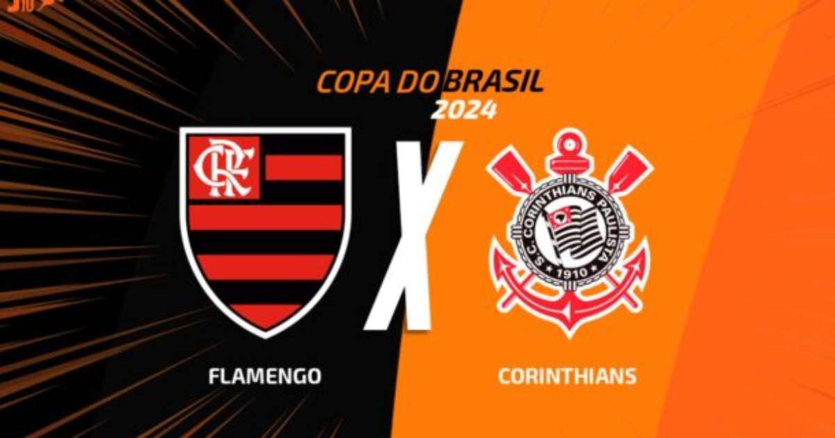 Flamengo e Corinthians se enfrentam em partida decisiva com transmissão ao vivo.