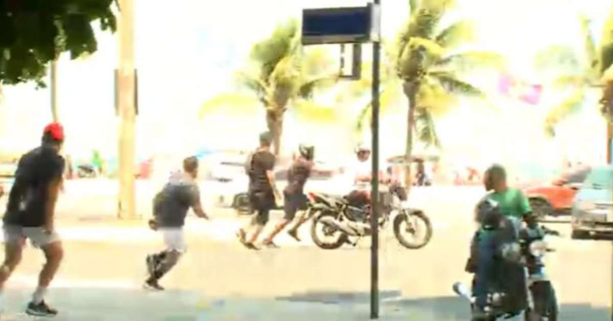 Presidente do Corinthians vítima de tentativa de roubo em Copacabana.