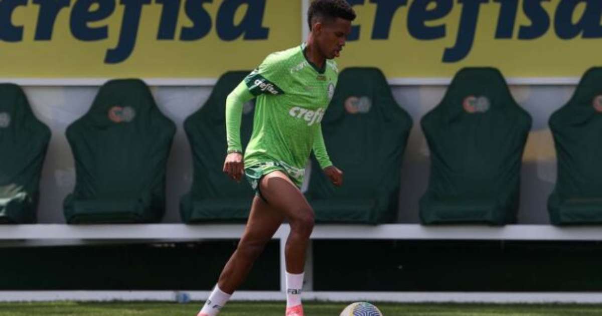 Palmeiras marca retorno de Estêvão para data estipulada.