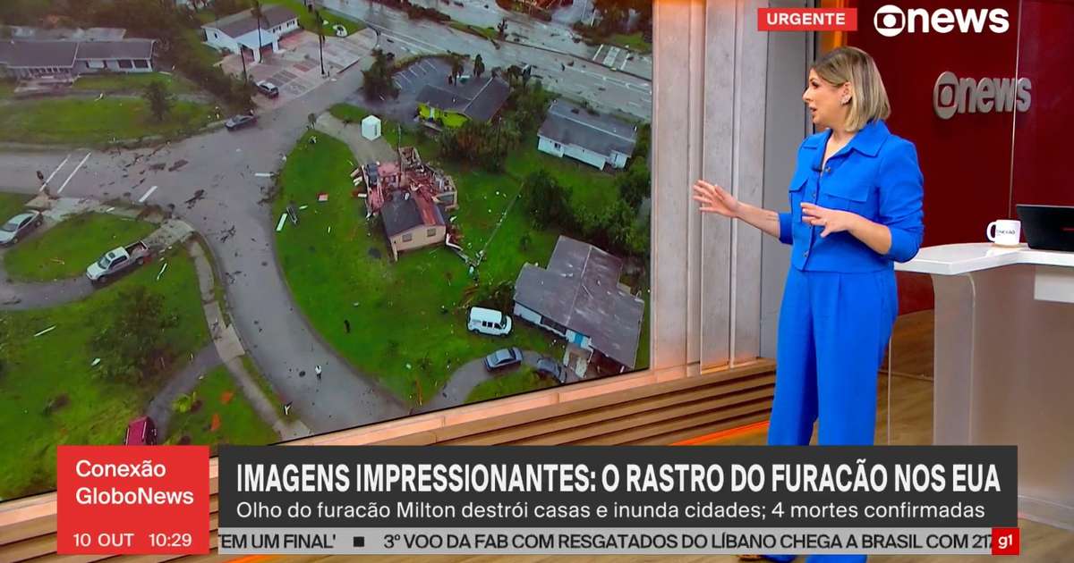 O Brasil cheio de problemas e os canais de notícias só falam do furacão