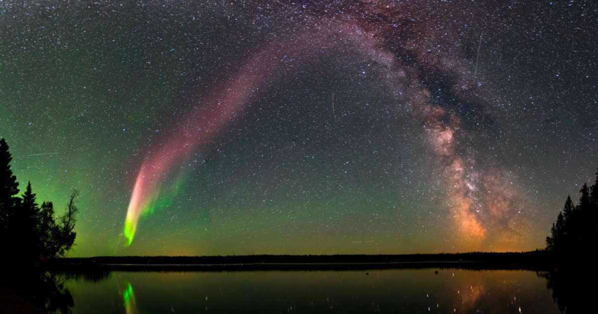 Rare ‘Steve’ phenomenon lights up UK skies in spectacular scenery