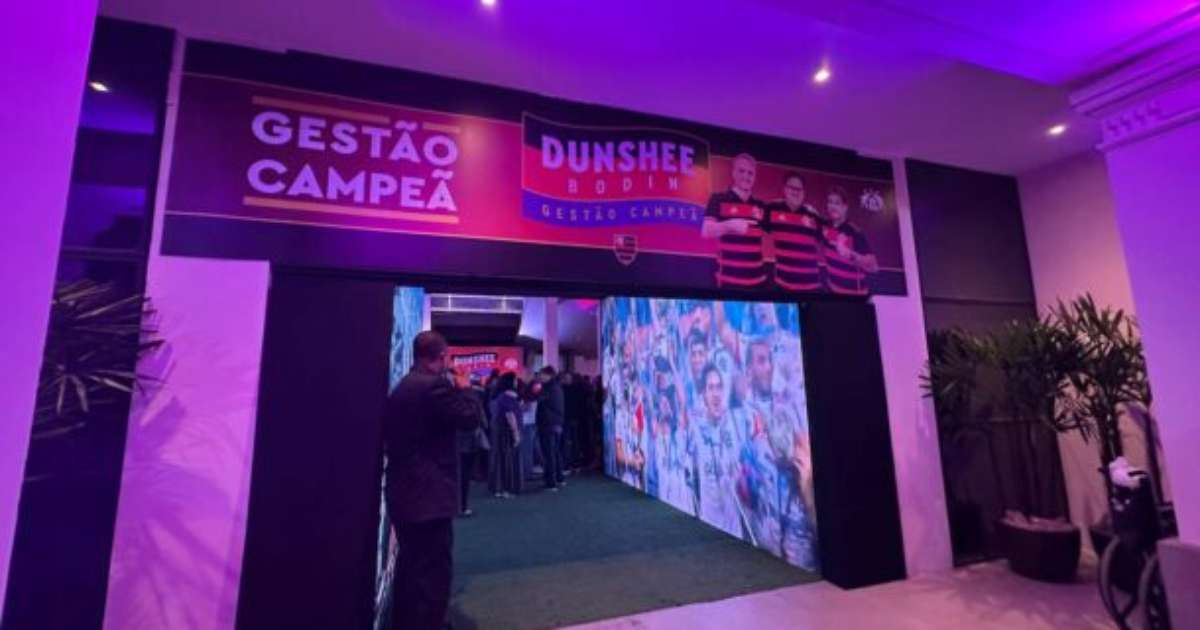 Dunshee lança candidatura à presidência do Flamengo com presença de ídolos.