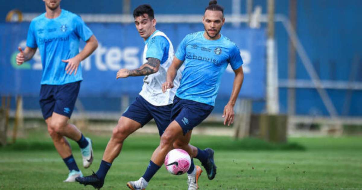 Preparação iniciada para o decisivo Gre-Nal do Grêmio sem Renato.