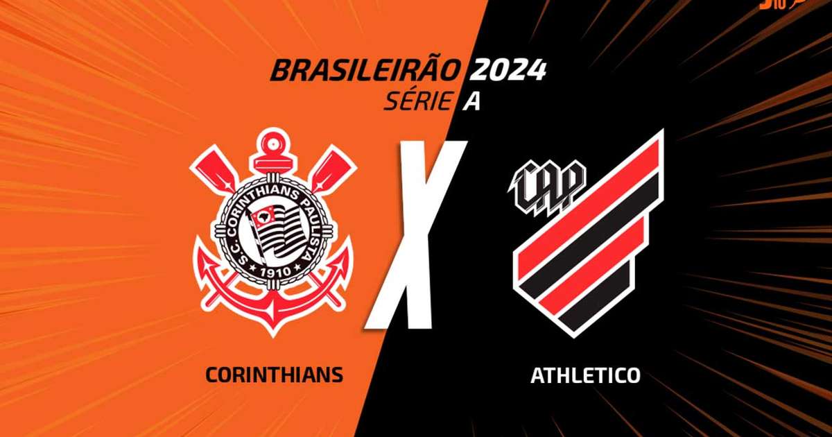 Corinthians x Athletico-PR: transmissão, times e arbitragem do jogo importante no Brasileirão.