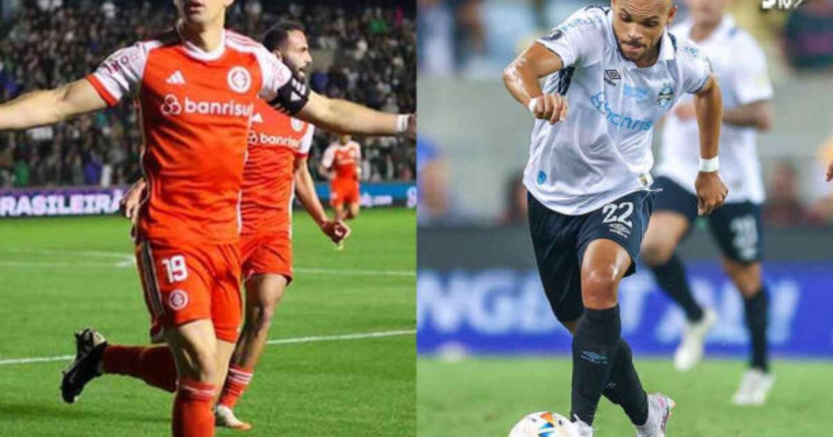 Novas esperanças de gols: Borré e Braithwaite estreiam no clássico Gre-Nal.