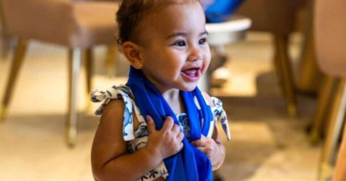 Mavie, filha de Neymar, explode fofurômetro com look em 'Match Day' do