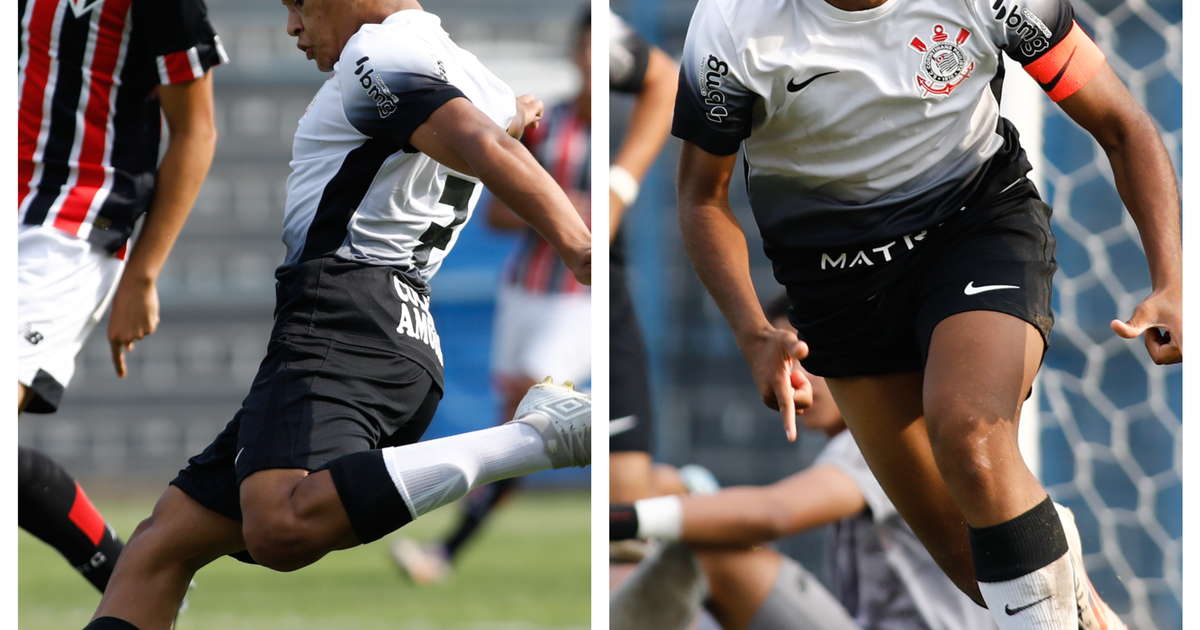 Corinthians tem vantagem na semifinal do Paulista sub-17 com dupla decisiva.
