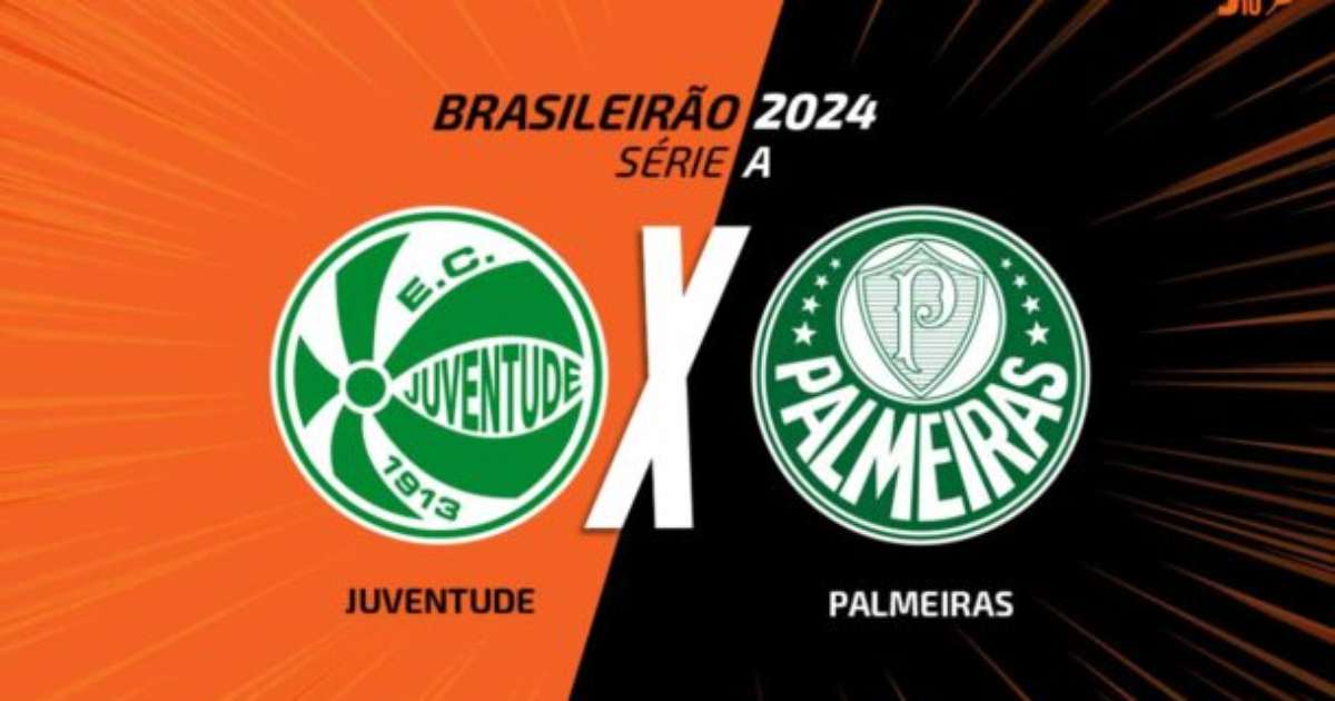 Transmissão ao vivo: Juventude enfrenta Palmeiras com narração da Voz do Esporte.