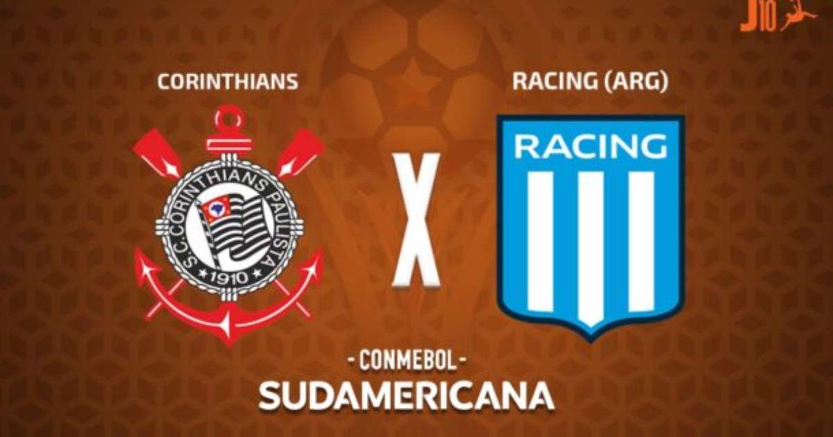 Corinthians x Racing-ARG: transmissão, times e arbitragem na Copa Sul-Americana.