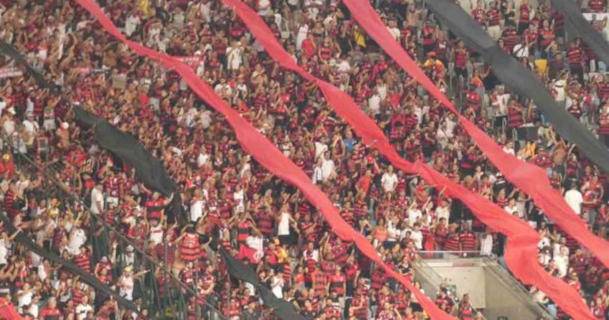 Maracanã lotado para Flamengo enfrentar o Juventude