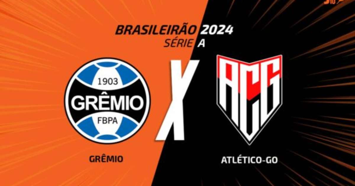Transmissão, formações e arbitragem de Grêmio x Atlético-GO: partida decisiva.