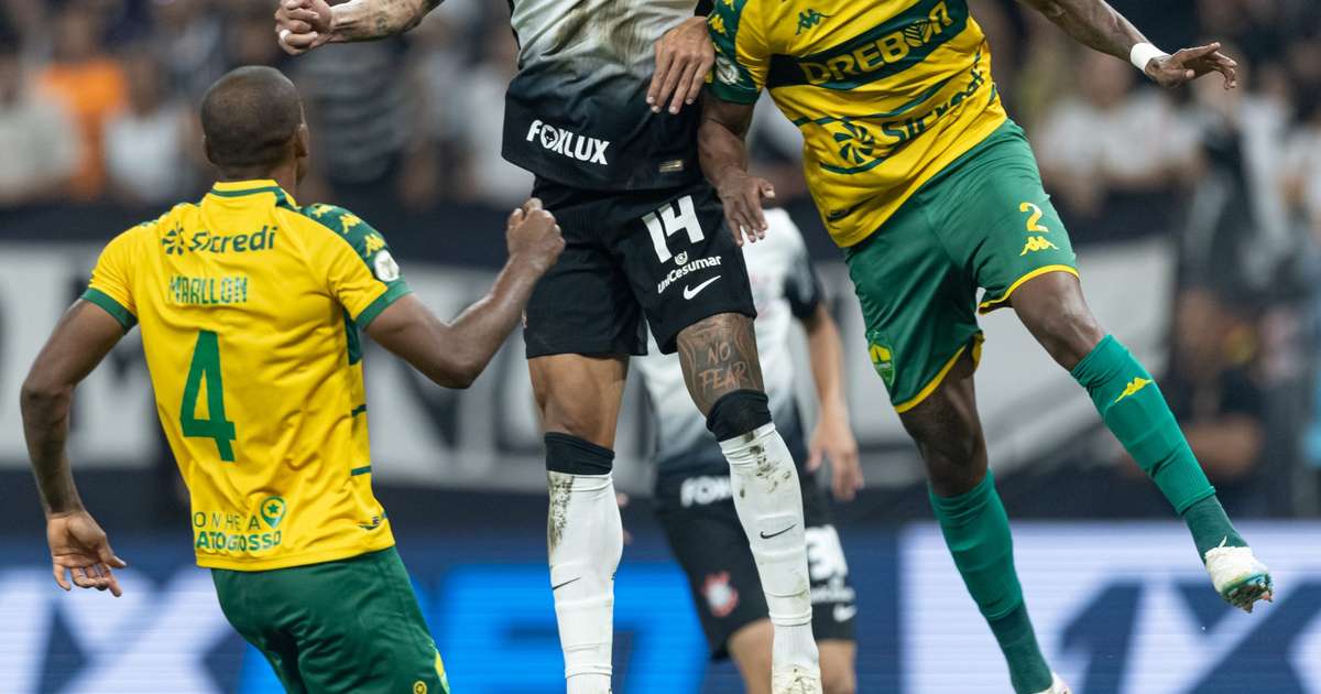 PODE ESCAPAR! Corinthians busca vitória sobre Cuiabá para sair da zona de rebaixamento.