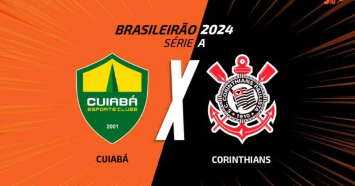 Cuiabá enfrenta Corinthians ao vivo com a Voz do Esporte às 17h30.