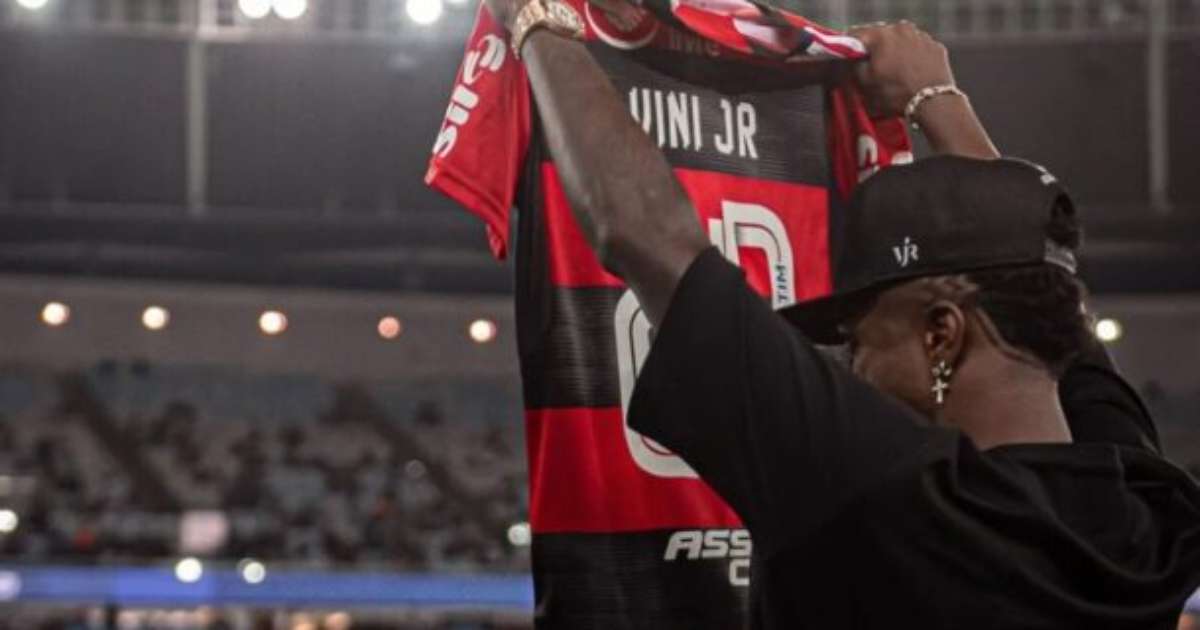 Flamengo elogia Vini Jr: reconhecimento ao seu talento no futebol.