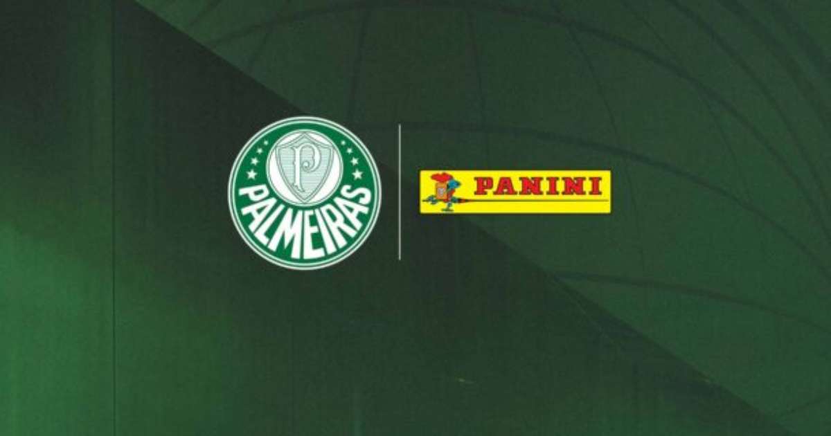 Palmeiras firma parceria de longo prazo com Panini no mercado de colecionáveis.