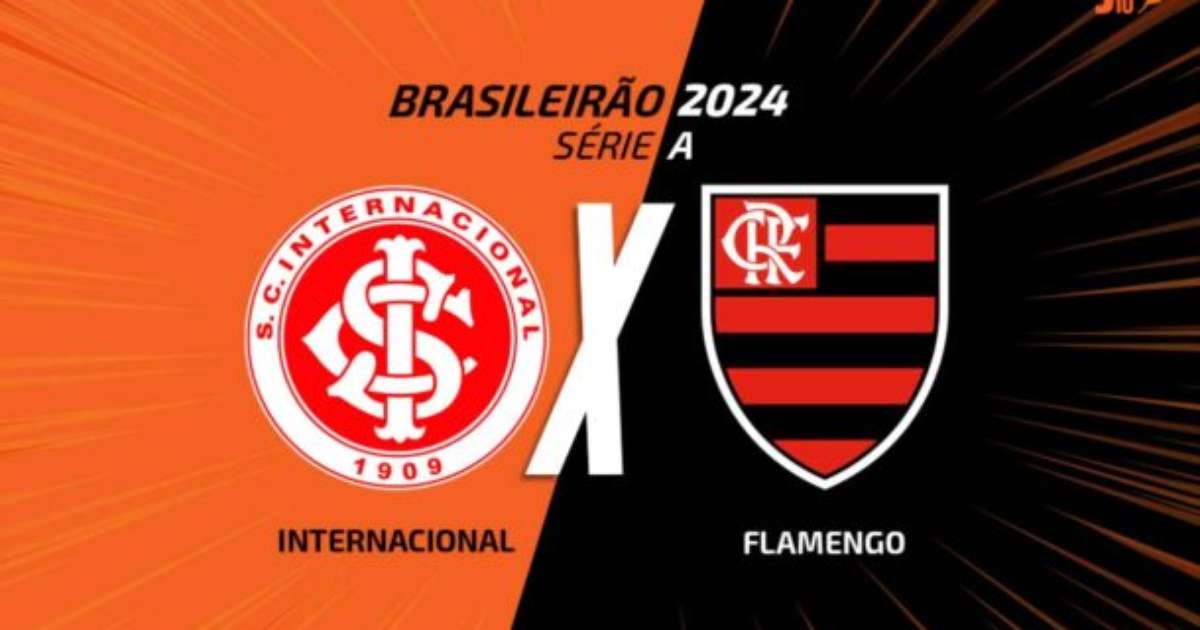 Internacional enfrenta Flamengo AO VIVO com narração da Voz do Esporte, hoje 17h30