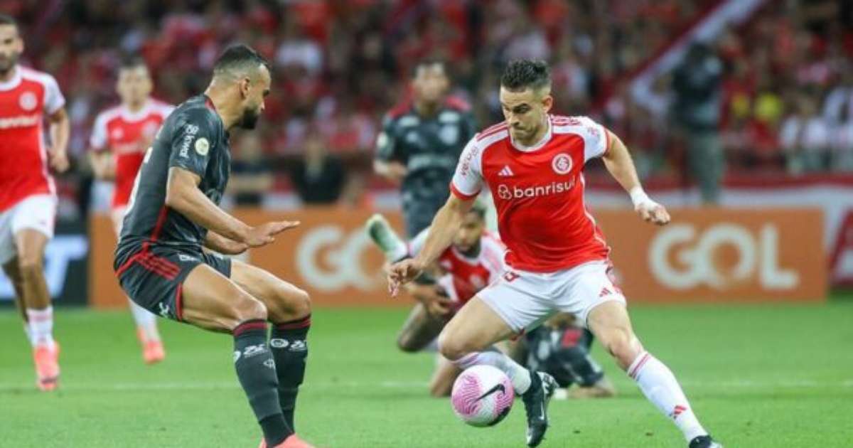 Inter garante empate contra Flamengo no fim em partida atrasada do Brasileirão