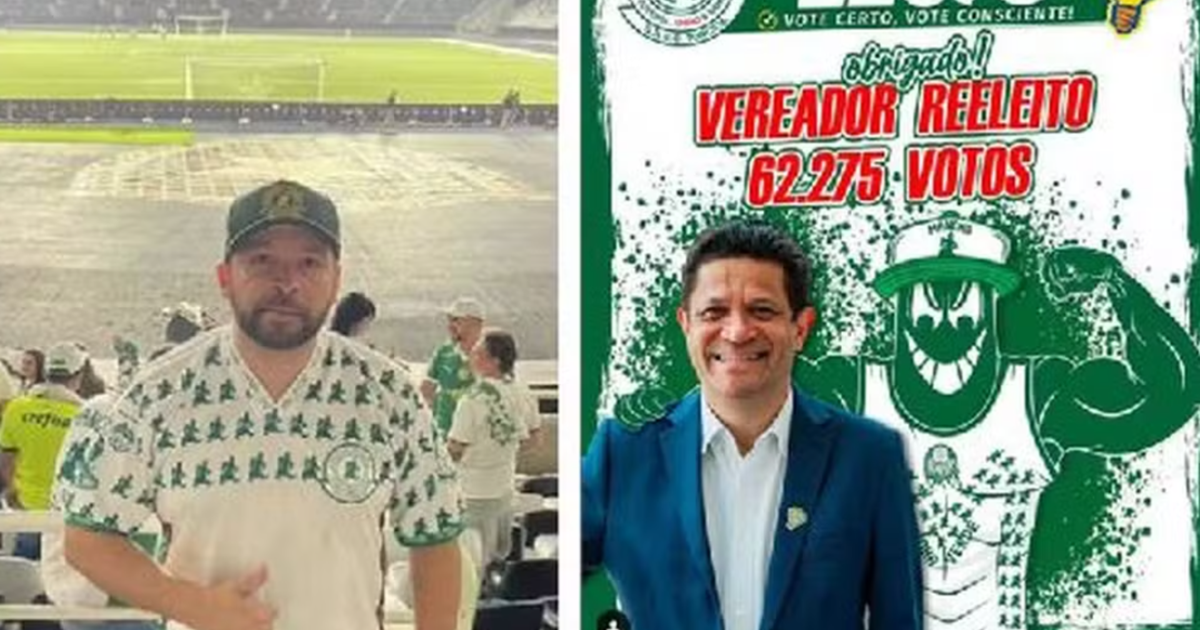 Presidente da Mancha Alviverde, procurado pela polícia, era funcionário de vereador do PL