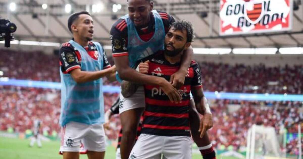 Gabigol marca dois gols e Flamengo abre vantagem na final da Copa do Brasil