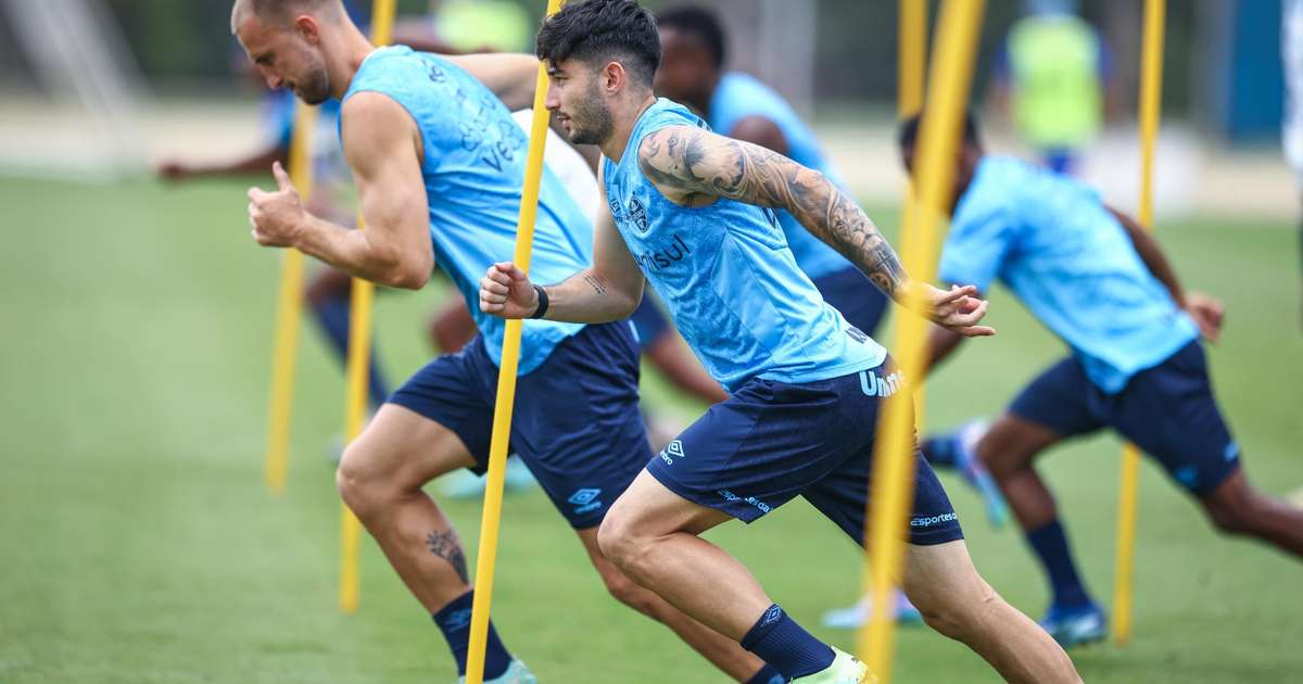 Grêmio pronto para encarar desafio contra o Palmeiras