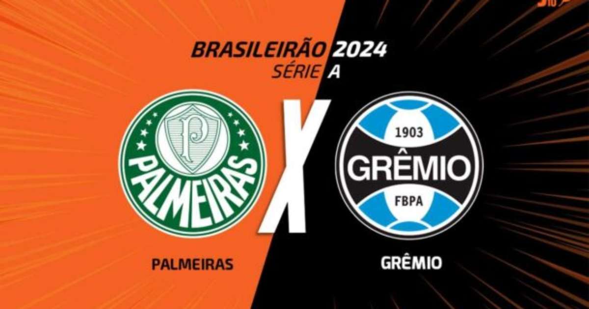 Palmeiras x Grêmio: Onde assistir, escalações e arbitragem no futebol brasileiro
