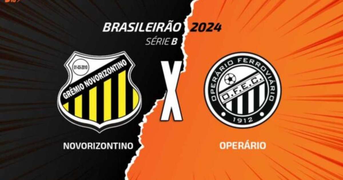 Novorizontino x Operário (PR): onde assistir, escalações e arbitragem