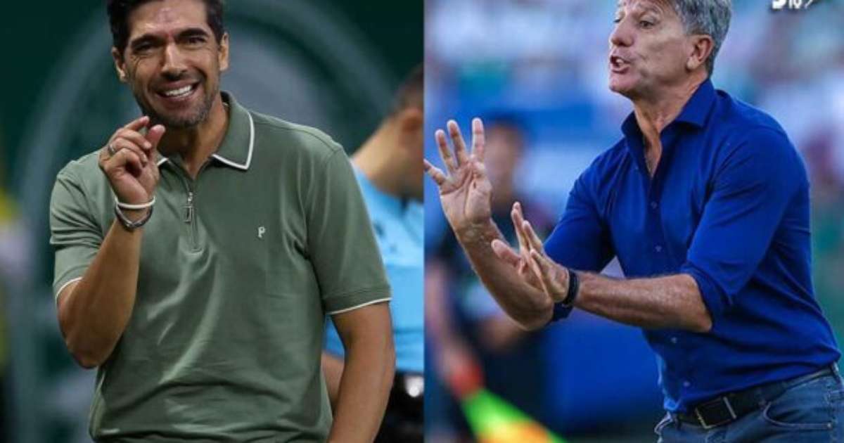 Abel Ferreira Oferece Garrafa de Vinho a Renato Gaúcho no Futebol.