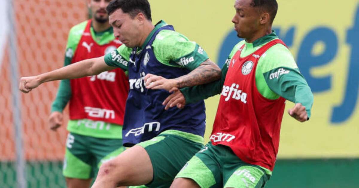 Base treina com Palmeiras e pode ser relacionada contra Bahia no jogo.