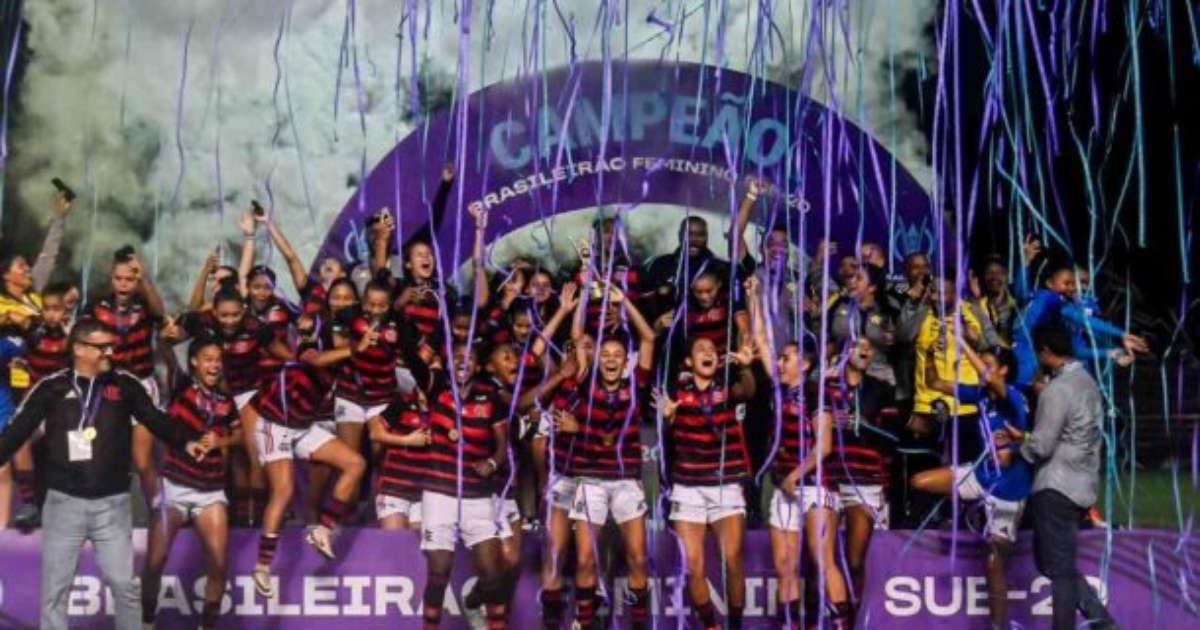 Flamengo vence Botafogo e é campeão do Brasileirão Feminino sub-20