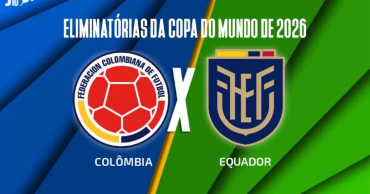 Colômbia x Equador: onde assistir, escalações e arbitragem