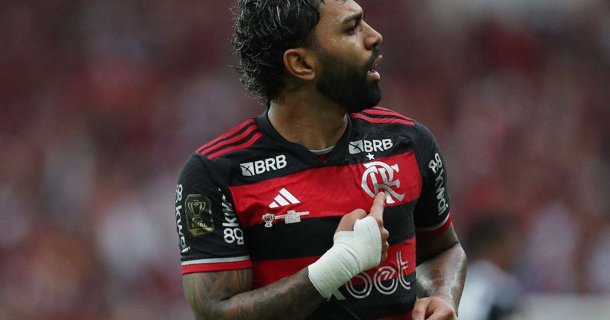 Gabigol fora dos planos do Flamengo para o restante de 2024