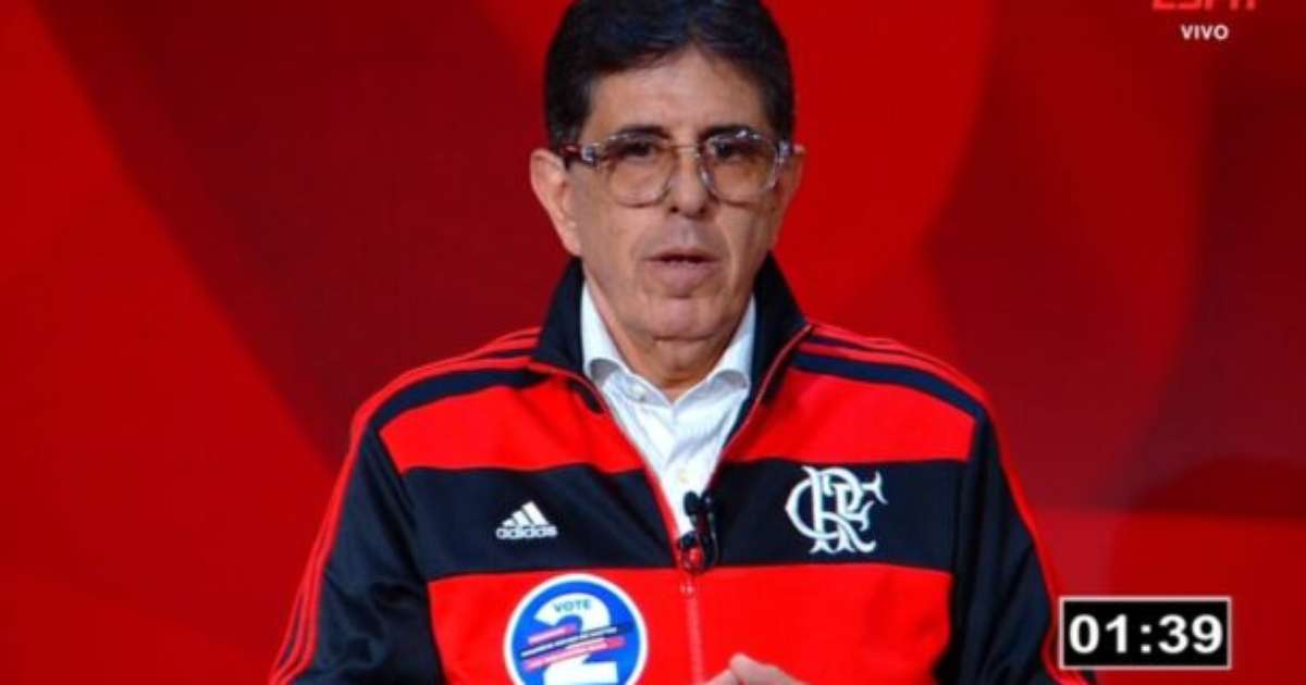 Candidato a Presidente do Flamengo critica Dunshee em tom profissional.