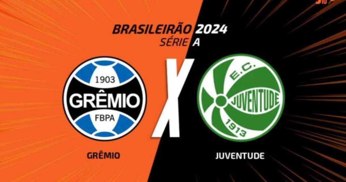 Grêmio x Juventude: transmissão, times e arbitragem da partida de hoje.