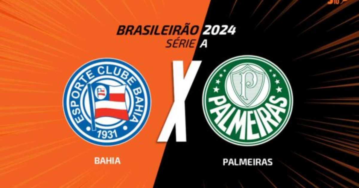 Bahia x Palmeiras: Onde assistir, escalações e arbitragem no futebol brasileiro.